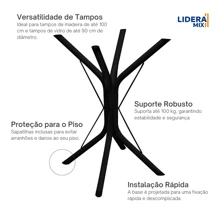 Desktop Storage Racks - Black - View 6