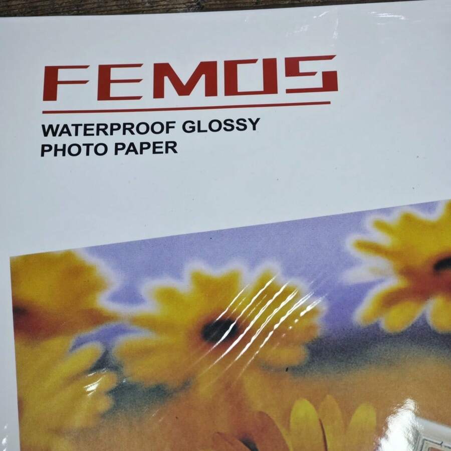 A4 Photo Paper 200gsm For Inkjet Printing, Glossy Back To School - White - View 1