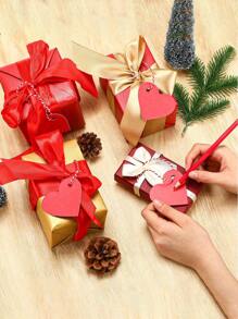 100 thẻ quà tặng màu đỏ, nhãn giấy hình trái tim cho ngày lễ tình nhân, thẻ giá hình trái tim rỗng màu đỏ, thẻ treo đồ thủ công tự làm, thẻ treo quà tặng tiệc, với dây màu đỏ và trắng dài 10m, thích hợp cho ngày lễ tình nhân, ngày của mẹ, trang trí tiệc cưới và tiệc tùng - Đỏ - Xem 8