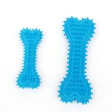 1件/2件/3件/4件/6件狗玩具橡胶骨头固体玩具心形尖刺出牙玩具大号和小号宠物玩具 - 彩色 - 查看 19