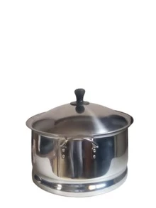 KOMALE RICE COOKER 34 CM ALUMINUM. - Silver - View 2