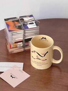 1 cốc cà phê bằng gốm sứ phong cách bướm và ruy băng, cốc gốm đa chức năng 11oz, lý tưởng để đựng nước trái cây, sữa, cà phê - Quà tặng sinh nhật và ngày lễ hoàn hảo cho gia đình, quà tặng cho anh ấy, cốc vui nhộn, thích hợp làm cốc cà phê trà chiều tại văn phòng, thích hợp làm cốc sữa ăn sáng tại nhà, cốc đựng đồ uống lạnh, cốc, cốc nước, cốc trà sữa, cốc bia, chất liệu gốm sứ có thể tái sử dụng, cũng thích hợp làm quà tặng sáng tạo cho bữa tiệc. - nhiều màu - Xem 5