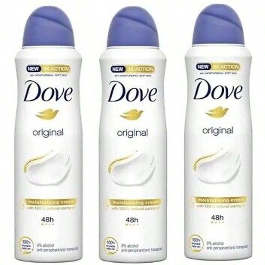 Dove Original Deodorant Spray 8.5oz (250ml) Pack Of 3 - 彩色 - 查看 1