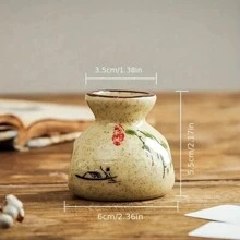 1PC Vintage Ceramic Toothpick Holder - Creative Kitchen & Dining Room Decor, Perfect For Home And Restaurant Use - Multicolor - View 9