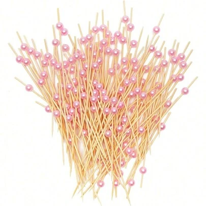 Conjunto de 300/200/100/50/10 unidades de palitos para aperitivos, espetinhos de frutas, palitos de bambu de 12 cm para sanduíches e frutas, decoração de festas, aniversários, casamentos, clubes, frutas, cupcakes, hambúrgueres, churrascos, tortas e muito mais. Ideal para diversas ocasiões, como tortas e outros petiscos.