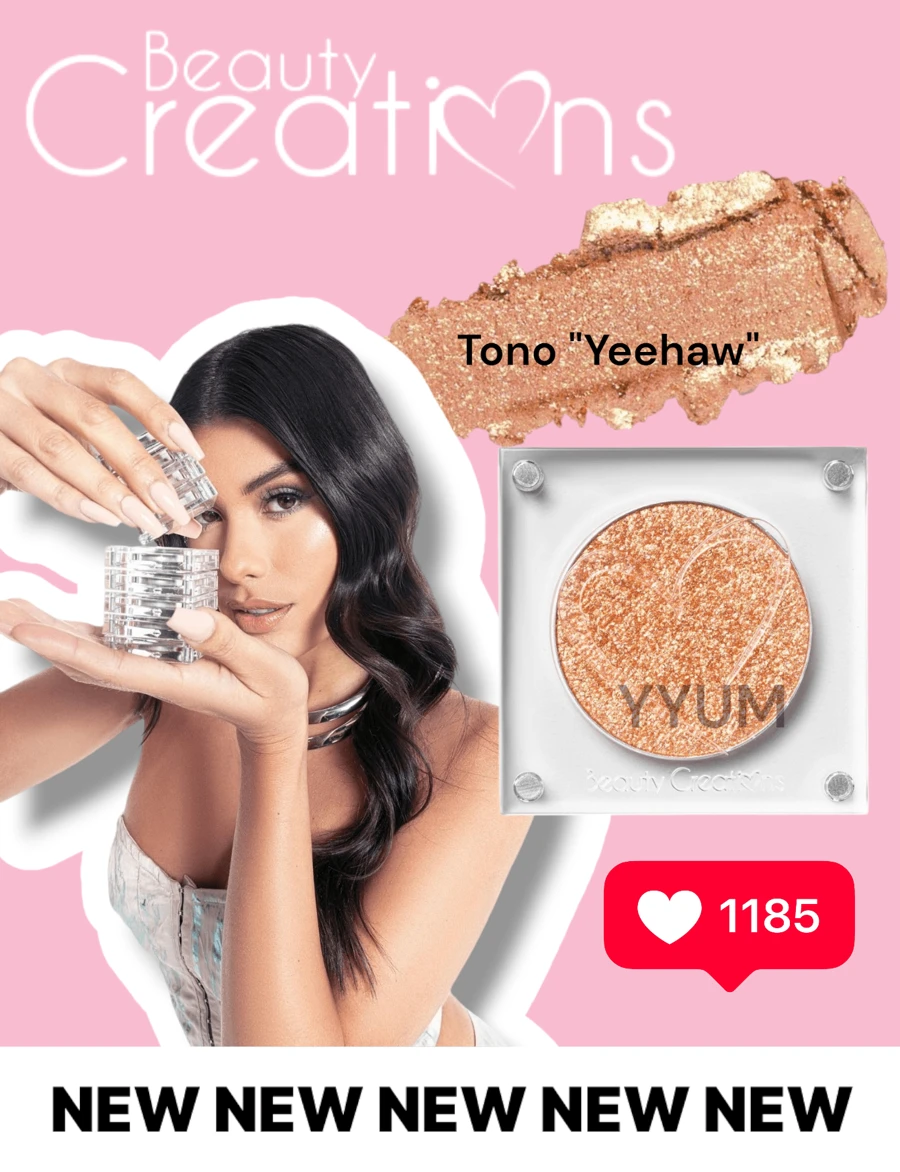 Sombra Riding Solo Single Shadow Pressed Sombras Individuales Imantadas Beauty Creations ORIGINAL - TONO "YEEHAW" - Ver 1