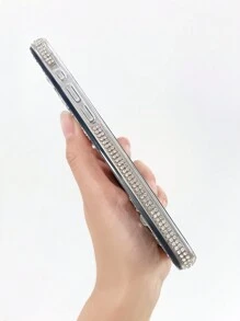 Ốp điện thoại vương miện đính đá sang trọng màu bạc tương thích với iPhone 16 Pro Max/16/16 Pro/16 Plus/15/15 Pro Max/15 Pro/15 Plus/11/12/13/14 Pro Max/XS/XR/11 Pro/11 Pro Max/12 Pro/12 Pro Max/13 Pro/13 Pro Max/14 Pro/14 Pro Max, Thiết kế sáng tạo dành cho phụ nữ, Ốp cứng - Bạc - Xem 7