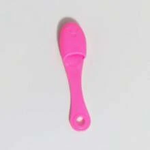 1 chiếc cọ mũi silicon, bền, cọ làm sạch lỗ chân lông, cọ rửa mặt, cọ mặt lông mềm, cọ ngón tay cánh mũi mềm, cọ rửa mụn đầu đen, bàn chải đánh răng silicon cho thú cưng, cọ vệ sinh cằm đôi, quà tặng sinh nhật, giáng sinh, halloween, lễ tạ ơn, thích hợp cho gia đình, trường học, hộ gia đình - Nhiều màu - Xem 15