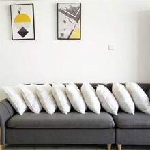 2 Pieces/4 Pieces Of Throw Pillow Cushions, Square Filled Pillow Cores, Filled With Fake Square Pillow Fillers, Used In Living Rooms, Bedrooms, Dormitories, Offices, And For Home Decoration. - 4件 - 查看 2