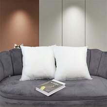 2 Pieces/4 Pieces Of Throw Pillow Cushions, Square Filled Pillow Cores, Filled With Fake Square Pillow Fillers, Used In Living Rooms, Bedrooms, Dormitories, Offices, And For Home Decoration. - 4件 - 查看 6