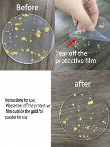 2/4/6pcs Insulated Anti-Scald Coasters - Deluxe Tea Cup Mug Coasters - Fashionable Round & Polygon Coasters For Tabletop Protection, Home Decor, Party Decoration (Coaster Holder Sold Separately), Suitable For Birthday, Wedding, Anniversary, Theme Party