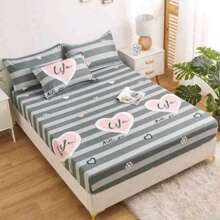 3 PIECE QUEEN SHEET PRINTED ASSORTED PRINTS SEPARATE (3 PIECES) - Nhiều màu - Xem 10