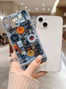 Funda protectora para teléfono móvil, porosa y de alta transparencia, con diseño de mosaico colorido y talla grande gruesa a prueba de golpes, compatible con iPhone 16/16Pro/16Plus/16ProMax/15ProMax, Apple P13, P14 Soft Shell P12, XS.XR/78P.78GES2, A50 A12 A32 A52 A72 A51 A21 S A13 A14 S22 Ultra S23 A33 A53 S20FE, Redmi 11 Youth. 12Pro. 12/12X. Note11. 9a. 9c. Polox3 NFC. Redmi 10. Redmi9. Note9. 12c. Note11Pro. Redmi10C. Note8Pro