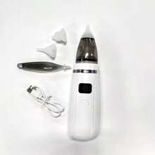 ELECTRIC NASAL ASPIRATOR FOR CHILDREN, Snot Remover, Snot Cleaner - White - View 4