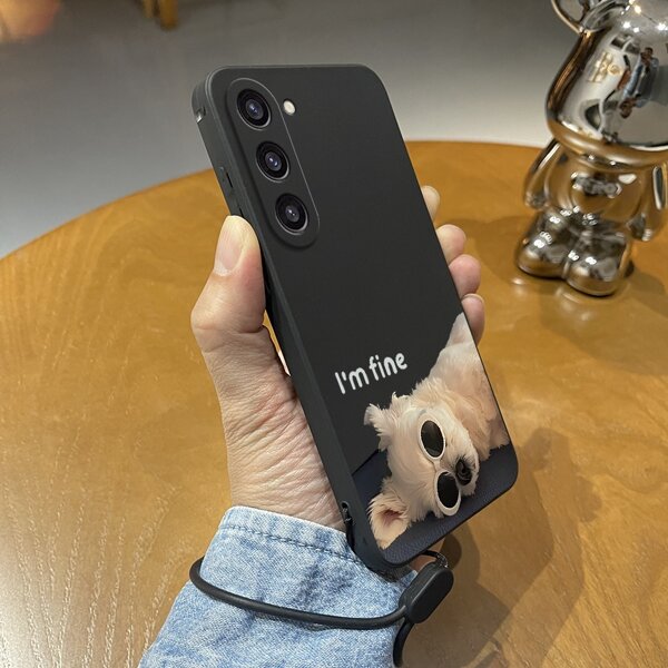 Uroczy futerał na telefon z kreskówkową grafiką kompatybilny z Samsung S24 ULTRA/S23 PLUS/S23/S22+/S21/S20 FE/NOTE20 Ultra/10plus/IPhone 16/15ProMax/14 Pro/13 Mini/12/11/XS Max/XR/7plus/8/SE2/Xiao Mi POCO X6pro/M6/M5S/F6/X5/X4/X3/C65/C55/C40/M4/F5/F4/F3 Redmi Note13pro+/13C/Note11/Note10S/Note12/12C/Note11/NOTE13/Xiao Mi 11T/12T Pro/13T/ OPPO RENO7 4G/RENO8 4G/Reno5 LITE/Reno6 Pasek na rękę LITE/A57/A54/A53/A17/A16/A15/A74/A94/ TPU