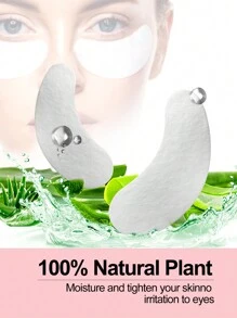 Waloshow 50-100-150-200pairs Eye Patches Eyelash Extension Under Eyelashes Fake Lashes Stickers Lash Extension Supplies Patches For Building Eyelid - Pink - View 7