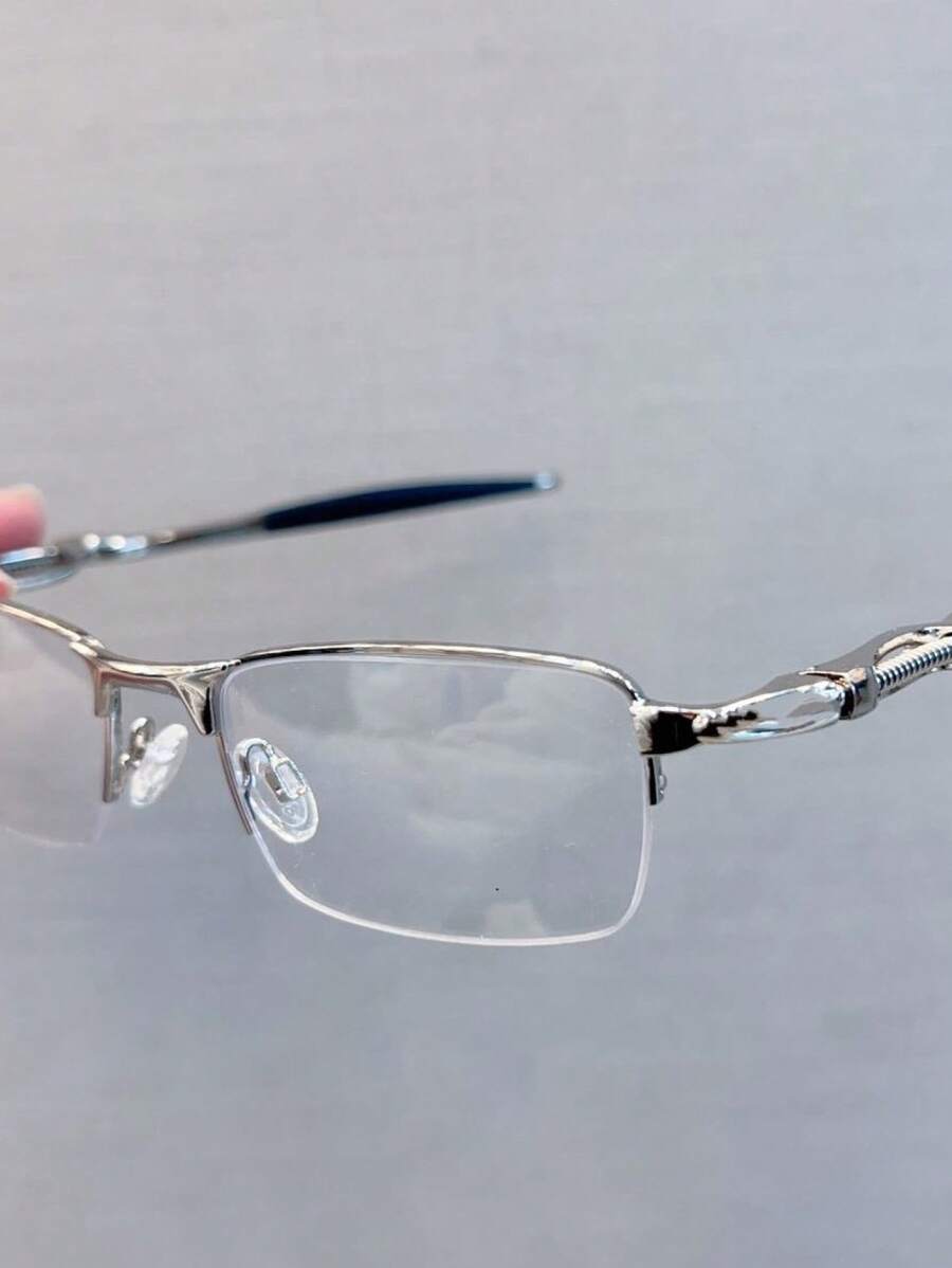 Glasses Frame Rest Metal Spring Without Degree Magnifying Glass Rest Spring - 灰色 - 查看 1
