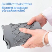 Tapete De Silicona Para Fregadero De Cocina Protector Contra Salpicaduras De Agua Para Grifo De Fregadero - Gris - Ver 4
