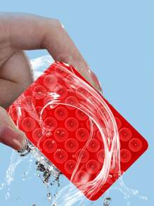 2 件/套 40 件吸盘手机壳粘性支架硅胶防滑免提配件兼容 iPhone 和手机壳，适合自拍和视频，硅胶吸盘手机支架，4 种颜色可选，易于安装，免提手机支架，镜面支架 - 彩色 - 查看 5