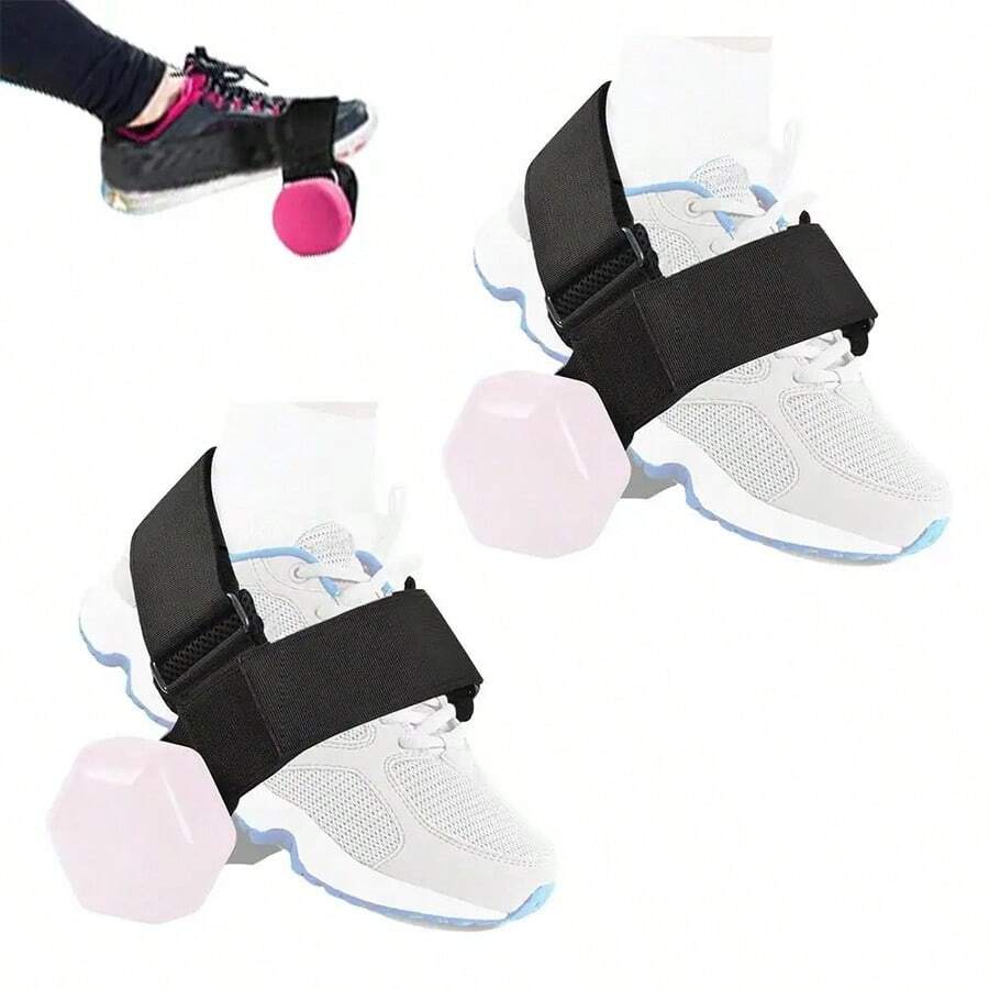 Dumbbell Foot Accessories, Leg Training Dumbbell Straps On The Feet