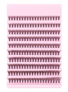 200/280 Clusters High Capacity DIY Individual Eyelash Extensions, 8-16mm D Curl Eyelash Extension Kit With Lash Tools, Glue And Sealant, Faux Mink Lashes, Natural Look And Lightweight, Reusable, Great Gift For Women