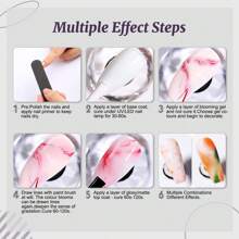 25 Stück Weihnachten Gel-Nagellack-Set Lavender Violets® UV LED Einweichen Grundierung, glänzende und matte Deckschicht Winter Klassisch Weiß Rosa Rot Neon Gelb Lila Grau Schwarz Blau Grün Holiday Nail Art