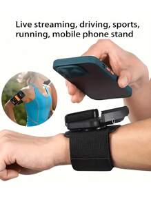 1 dây đeo điện thoại đeo tay tài xế, dây đeo điện thoại đeo tay thể thao, dây đeo cổ tay di động giữ điện thoại di động, dây đeo cổ tay có thể điều chỉnh cho cả nam và nữ, dây đeo tay điện thoại đeo tay khi chạy bộ, tập luyện, thể dục, đạp xe, lái xe - nhiều màu - Xem 13