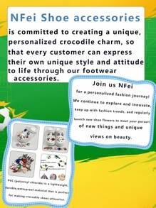 16 件足球运动鞋装饰，PVC 鳄鱼饰物，适合木屐凉鞋腕带，适合男士女士成人儿童女孩男孩青少年派对的礼物 - 16件棒球 - 查看 6