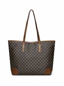 3pcs Fashionable High-End Capacity Ladies Tote Bags - Brown - View 6