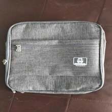 1 pezzo Sacca portascarpe in tela - Borsa da viaggio per scarpe con cerniera resistente e portatile, con maniglia - Semplice organizer per il bagaglio