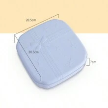 Heart-Shaped Plastic Fruit Dish & Snack Box, New Year Gift Box, Sectioned Candy Tray, Food Storage Container - Multicolor - View 11