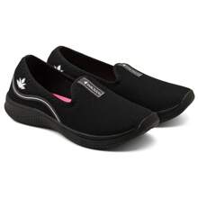 Women's Shoes Orthopedic Sneakers Comfortable Walking Lightweight Soft - màu đen - Xem 3