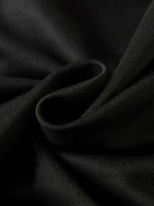 Tween Girls Casual Round Neck Printed Sweatshirt - Black - View 5