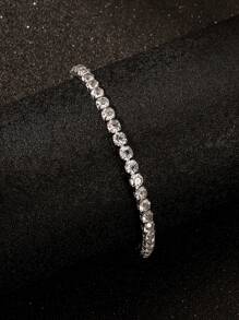 1 chiếc vòng tay pha lê thiết kế tối giản cá nhân quyến rũ thời trang - Nhiều màu - Xem 7