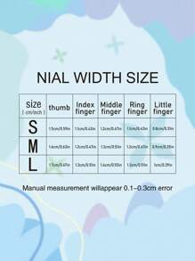 10 mẫu móng tay nghệ thuật thủ công, móng tay hạnh nhân Dopamine nhiều màu, họa tiết ngôi sao vẽ tay, làm móng kiểu Pháp hàng ngày, nghệ thuật làm móng sáng tạo tình yêu 3D dễ thương và ngọt ngào, hoạt hình ngọt ngào và ngầu, móng tay cao cấp độc đáo và đáng yêu - Nhiều màu - Xem 5