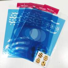 Stencil 21 X 29 Decorated Eggs Hollow Mold For Painting On Fabric MDF Wood Wall Floor Paper T-Shirt Dishcloth - trắng - Xem 3