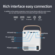 Nuovo proiettore 4K Ultra HD 5G per uso domestico 2025, multifunzionale, per una visione immersiva, supporta connessione WiFi a smartphone Android e Apple, proiezione diretta su parete bianca, adatto per casa cinema, karaoke, gaming, corsi online, camera da letto, dormitorio, supporta connessioni HD e USB, correzione automatica della distorsione, sistema Android integrato con numerose applicazioni, sistema audio integrato, proiezione all'aperto, regalo per Natale e San Valentino