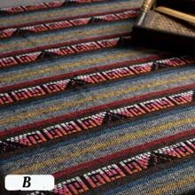 1 Bộ 100 * 150 Cm/ 39,4 * 59 Inch Vải lanh Teramila Khăn trải bàn quầy bar khách sạn, Vỏ gối, Vỏ ghế sofa, Rèm chắp vá Vật liệu trang trí - Nhiều màu - Xem 6