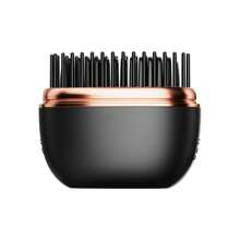 直发刷 - 女士无绳直发刷，便携式快速加热直发器迷你旅行户外 USB 充电，适合旅行、节日礼物 - 彩色 - 查看 9