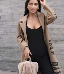 Womens Workout Winter Long Jumpsuits Seamless Yoga Gym Bodycon Rompers Sexy Unitard Tummy Control - Black - View 3