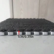 12 tấm thảm trải sàn bằng vải nhung chắp vá màu xám + xanh bạc hà + trắng, kích thước nhỏ 12*12*0,39 inch, thảm, thảm phòng ngủ trải tường, thảm kết hợp dày, thảm trang trí, thảm xốp flannel mềm, thảm phòng trò chơi, đáy EVA và mặt trên bằng vải nỉ mềm mật độ cao, có thể giặt được, tùy chỉnh, dễ kết nối, nhẹ và dễ cất giữ, thích hợp cho phòng ngủ, phòng khách, bệ cửa sổ, phòng học, phòng trò chơi, v.v. - Xám 4+xanh bạc hà 4+trắng 4 (kích thước nhỏ có thể ghép được) - Xem 6