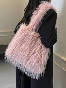 夏季新款手提包百搭链条迷你复古三角心形儿童包圣诞老人圣诞链条迷你朋克Y2K女包欧洲杯世界杯足球可爱时尚纯色黄色轻便便携节日休闲女包 - 粉色 - 查看 4