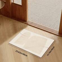 1 szt. aksamitny dywanik do salonu i sypialni, dekoracyjny dywan z łabędziem na sofę, stolik kawowy, przedpokój, kuchnię i drzwi wejściowe.