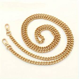 Wallet Chain Strap DIY Metal Chain Handbag Replacement Strap 1 Bag Wallet Accessories Various Sizes