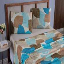 3 PIECE QUEEN SHEET PRINTED ASSORTED PRINTS SEPARATE (3 PIECES) - Nhiều màu - Xem 5