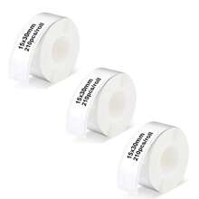 Étiquettes blanches Imprimante mini Autocollant imperméable Compatible avec les imprimantes d'étiquettes D30, D35, P11 pour code-barres, adresse, usage domestique et professionnel