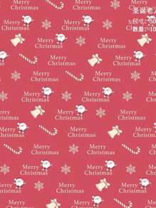 10pcs/Pack Christmas Wrapping Paper Snowflake Print, 50cm X 70cm, Suitable For Festival Party Gift Wrapping Decoration, Christmas