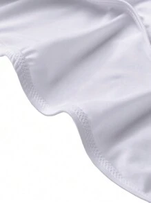 Men's Silk Triangle Briefs, Sexy Sheer Breathable Mesh U Convex Honeycomb Underwear For Summer