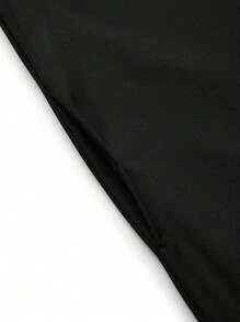 Traditional Embroidered Collar Long Robe For Men, Casual Nationality Arabic Style Long Sleeve Robe - Black - View 8