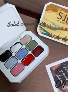 一套Y2K果冻指甲油套装，固体凝胶指甲油调色盘，4/5/9色柔滑乳霜套装，红色和黑色、粉色、绿色，配有美甲刷，持久固体凝胶指甲油，高光泽多色凝胶指甲油，凝胶指甲油颜色，适合情人节美甲、法式美甲、美甲艺术，需要底油和封层，UV凝胶指甲油 - 彩色 - 查看 16